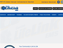 Tablet Screenshot of centrelifelink.com